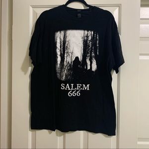 Witchy Salem 666 Unisex T-Shirt Sz XL